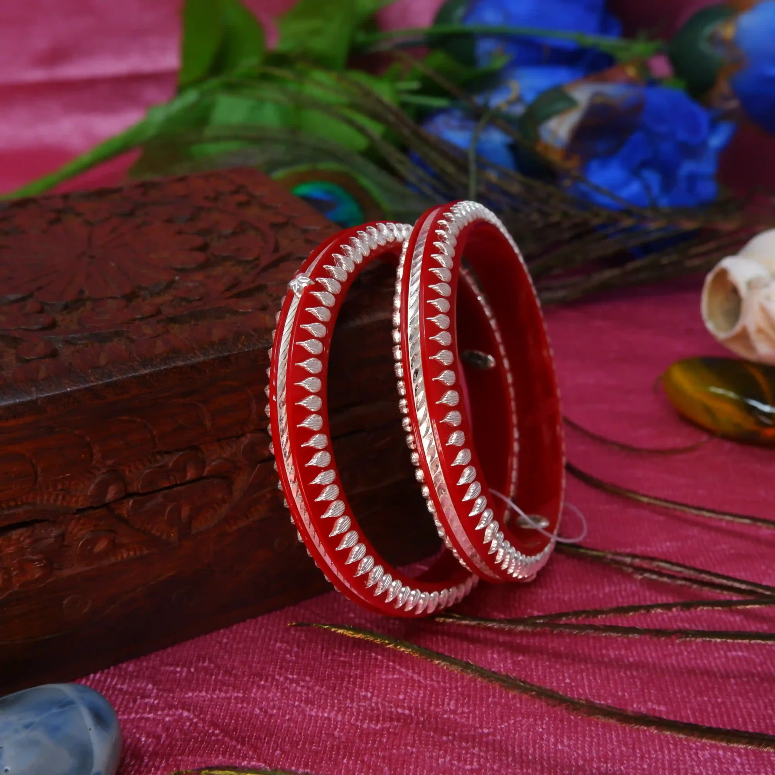 Silver Bangles